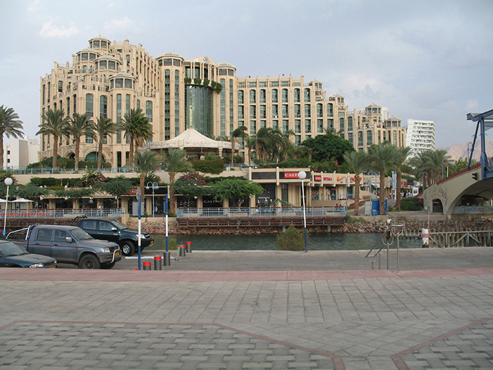 Queen of Sheba, Eilat, Israel. 
Facades Design: Ilya Lenda Architect.