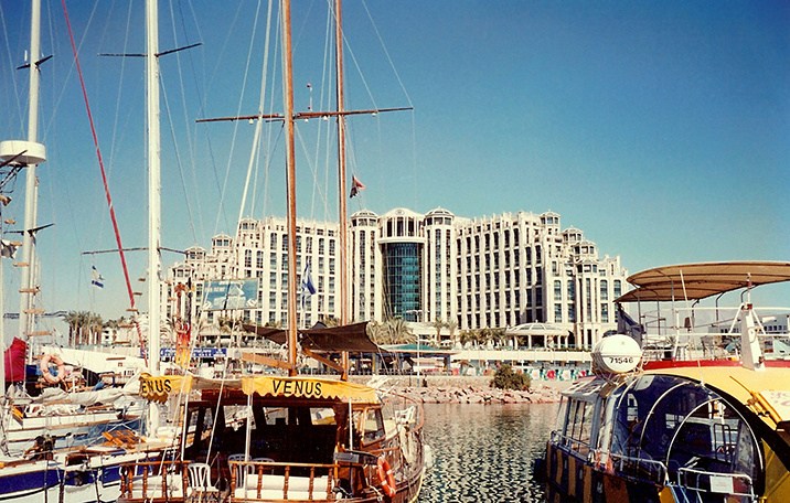 Queen of Sheba, Eilat, Israel. 
Facades Design: Ilya Lenda Architect.