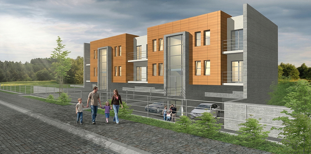 Modular Apartments House in Sofia.
Ilya Lenda Architect
