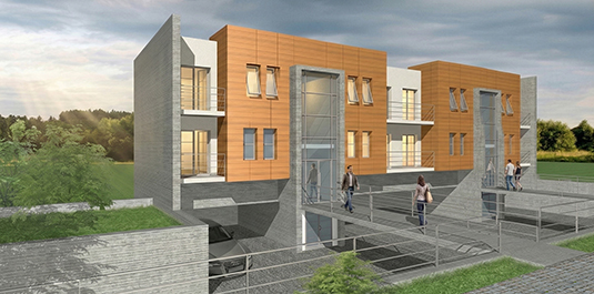 Modular Apartments House in Sofia.
Ilya Lenda Architect