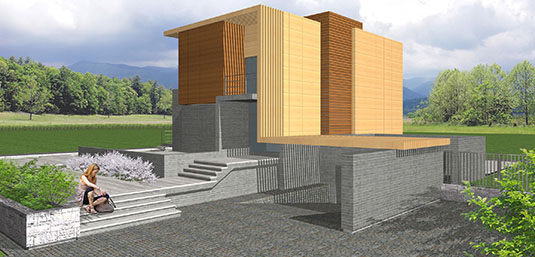 Family House.
Kambanite, Sofia.
Ilya Lenda, Architect.