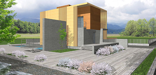 Family House.
Kambanite, Sofia.
Ilya Lenda, Architect.