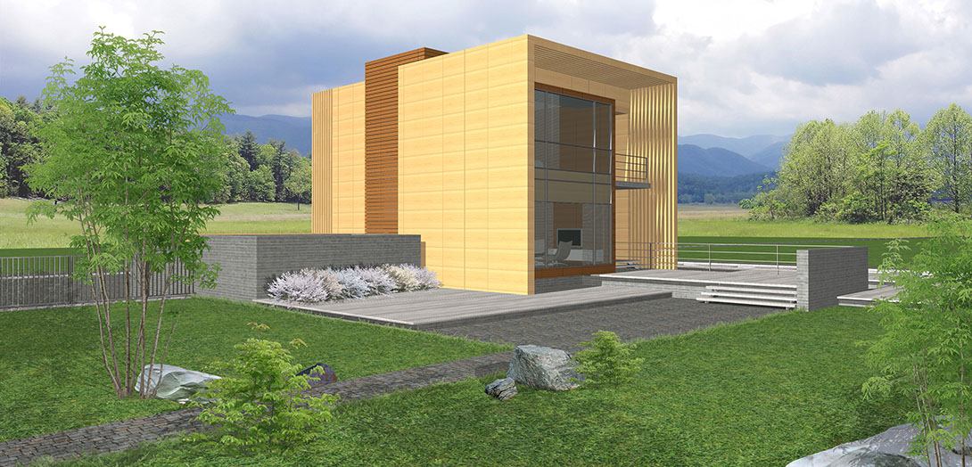Family House.
Kambanite, Sofia.
Ilya Lenda, Architect.