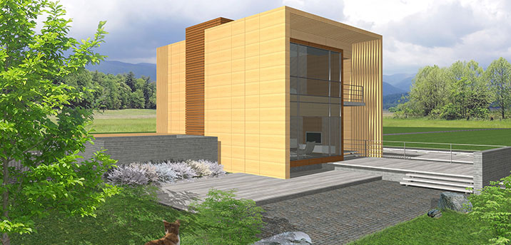 Family House.
Kambanite, Sofia.
Ilya Lenda, Architect.