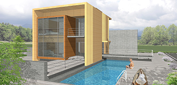 Family House.
Kambanite, Sofia.
Ilya Lenda, Architect.