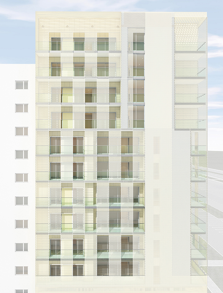 East Berlin Concept Apartments House.
Ilya Lenda Architect.