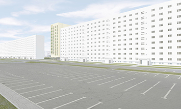 East Berlin Concept Apartments House.
Ilya Lenda Architect.