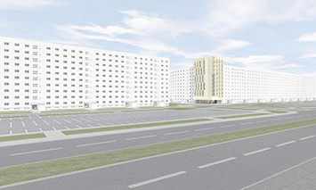 East Berlin Concept Apartments House.
Ilya Lenda Architect.