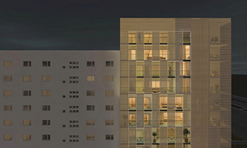 East Berlin Concept Apartments House.
Ilya Lenda Architect.