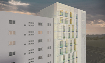 East Berlin Concept Apartments House.
Ilya Lenda Architect.