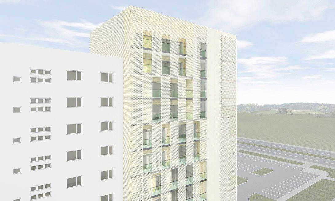 East Berlin Concept Apartments House.
Ilya Lenda Architect.