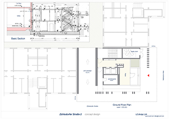 East Berlin Concept Apartments House.
Ilya Lenda Architect.