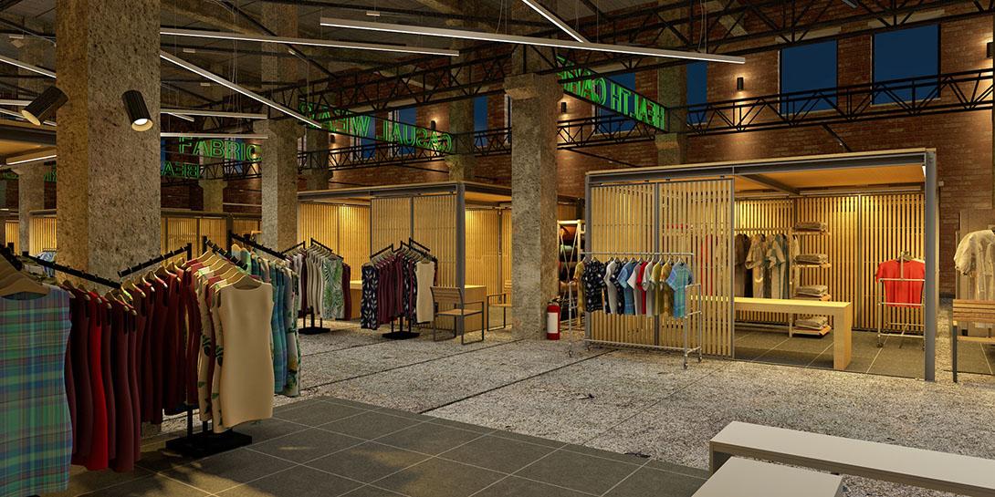 MLP Home & Fashion Market
Refurbishment of Industrial Building.Lyubertsy, Moscow Region.
Ilya Lenda Architect.