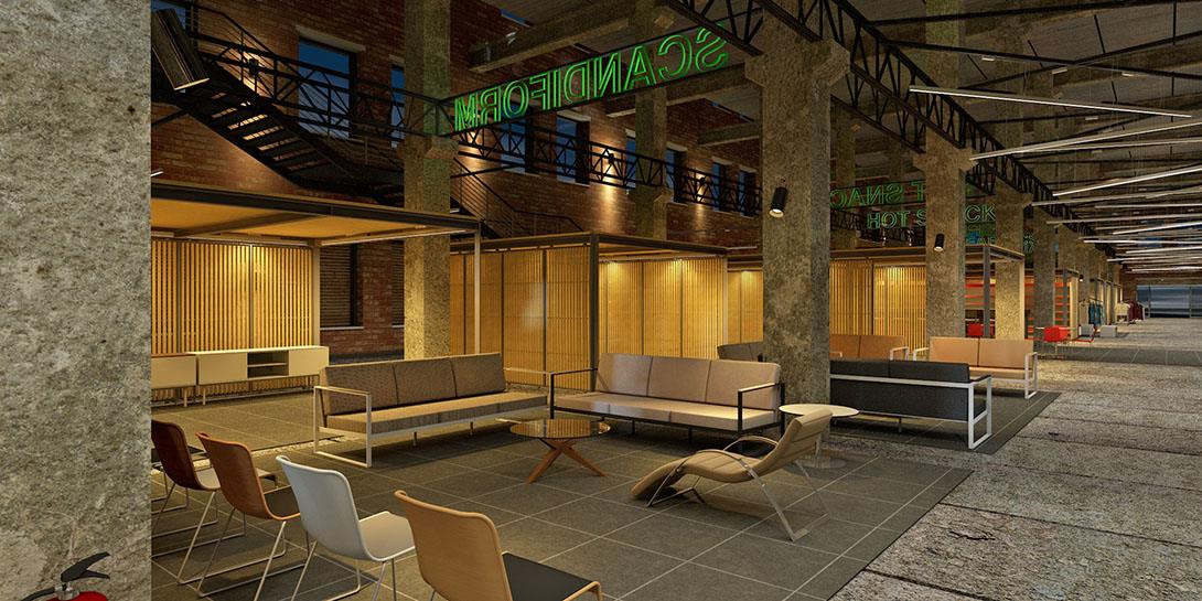 MLP Home & Fashion Market
Refurbishment of Industrial Building.Lyubertsy, Moscow Region.
Ilya Lenda Architect.